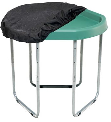 KUB Hexacle® 3 in 1- Premium Tuff Tray, Adjustable Stand & Waterproof Cover Set | Ultimate Kids Sensory Play Setup | Ideal for Sand and Water Play | 6 Colour Options (Jungle Green)