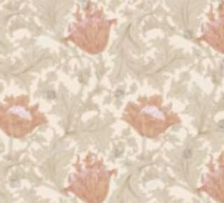 VEELIKE Wallpaper Flowers Beige Neutral Anemone Flower Wallpaper Vintage Art Style Photo Wallpaper Flowers Anemone Pattern Wallpaper Self-Adhesive Wallpaper Bedroom Bathroom Living Room Removable 44.5