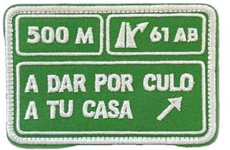 500M EINE LLORAR A LA LLORERIA Parche Táctico Bandera España