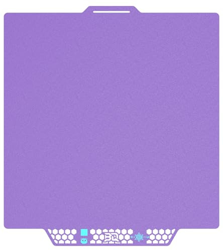 BIQU CryoGrip Pro Glacier-Purple Panda Piano Stampa per Bambu-Lab Stampanti | Compatibile con P2S/P1S/P1P/X2D/X1C/X1E/A1, Piano di Stampa a Doppia Faccia da 257x257mm Superficie Rimovibile