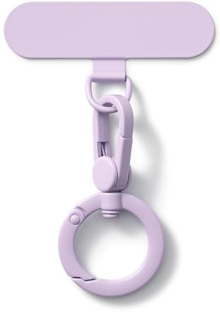 CHUQING Handykette Halterung Metall Pad für Handykette | 360° drehbare Handykettenhalterung,laden ohne Entfernen, für geschlossene Vollschutz-Cases im Alltag und auf Reisen