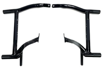 HFVUYAR Stoßstangenschutz Sturzbügel Motorrad Satteltaschenschutzschienen Taschenschutz Für Road Glides Für Street Glides Für Road King Für Road Glide ST 2004-up