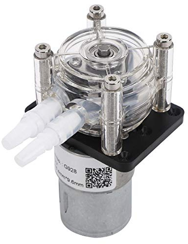 Spacnana Pompe Péristaltique, Pompe Doseuse à Haut Débit, Doseuse à Moteur CC 500 Ml/min pour Applications d'aquarium et de Laboratoire (12V)