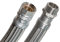 SFX® Flexschlauch 70cm DN25-1 Zoll ÜM x 1 Zoll AG flexibler Edelstahl Umflechtung Panzerschlauch 700mm