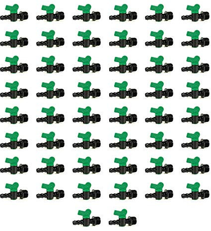 'Steckschlüssel, 20 mm für Perlschlauch X 1/2 Außengewinde. Bypass Ventil zum direkten Anschluss der 20 mm Schlauch auf Gewinde männlich 1/2. Pack 50 Stück.