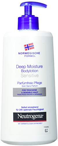 Neutrogena Norwegische Formel Deep Moisture Bodylotion Sensitive, 400 ml