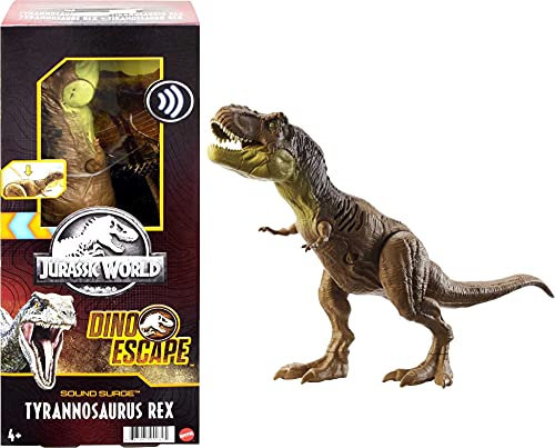 Jurassic World Toys Figura de dinosaurio de 12 pulgadas, acci n de golpe y masticaci n, sonidos, articulaciones m viles, gran regalo para edades de 4 a os en adelante, multicolor, HBK21