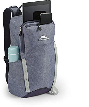 High Sierra Outdoor Commuter Tagesrucksack, grau-blau, 18 l