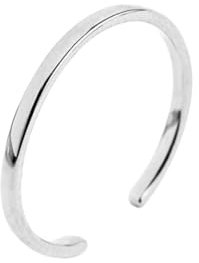 Falange-Ring, rechteckig, Stahl, Damen, 18an090-f