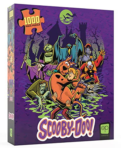 USAopoly TOP-PZ028 Scooby DOO Zoinks 1000 Pc Puzzle, Multicolor