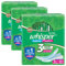 Whisper Ultra Clean Damenbinden für Damen, 150 dünne Einlagen, XL+, Hygiene und Komfort, weiche Flügel, trockenes Oberlaken, geeignet für starke Flüssigkeit, geruchsfrei, 31,7 cm lang, mit Einwegfolie