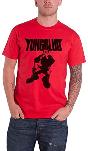 Yungblud T Shirt R-U-OK? Logo Official Mens Red M
