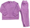 Nike -Tuta COMPOSTA da Felpa E Pantalone -Felpa con Cappuccio -Felpa con Orlo E Polsini A Coste -Felpa con Logo Pantalone con GIROVITA Elastico 12 Mesi Viola Lilla P3R
