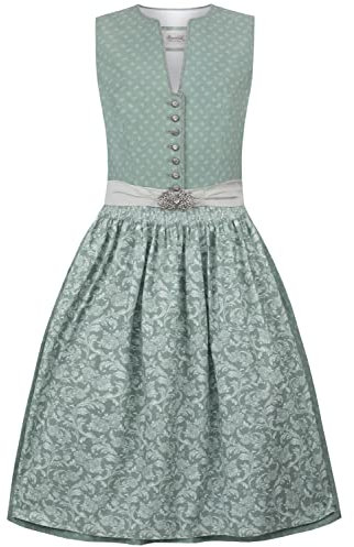 Stockerpoint Damen Franka Midi Dirndl, Salbei, 40