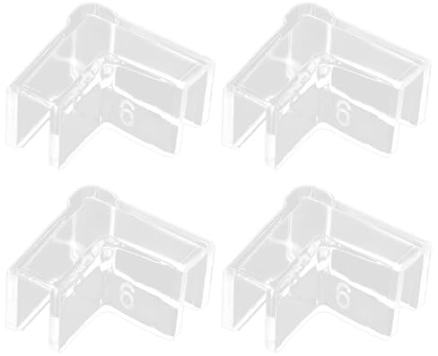 Aquarium Zubehör Fish Tank Edges Protector DIY Protective Edges Crashproof Acrylic Replacement Edges Protector Fish Tank Corner Protector Corner Fish Tank Corner Fish Tank Stand Aquarium Fish Tank