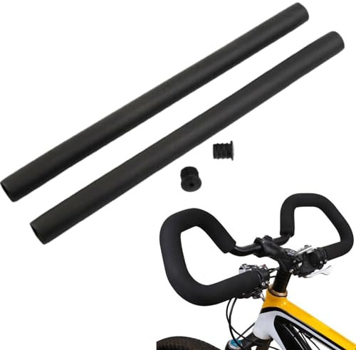 Guidon papillon de vélo 31,8 mm 580 mm pour vélo de randonnée avec 2 poignées + poignées (guidon de 31,8 x 580 mm)