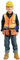 Dress Up America Construction Worker Costume Play Set for Kids - Construction Builder Dress Up Kids for Boys and Girls (with Helmet)