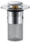 Bodenablauf Filter Aus Edelstahl - Waschbeckenstöpsel,Abflussstopfen mit Sieb - Haarsieb Abflusssieb Waschbecken Bad,Abflussieb,Stainless Steel Basin Drain Filter für Sink,Badewanne,Küche Spülbecken