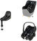 Maxi-Cosi FamilyFix S i-Size ISOFIX-Basis, Pebble S i-Size Babyschale, Pearl S i-Size Auto Kindersitz Bundle – Click & Go Installation, 0–4 Jahre, 0–18 kg, 40‑105 cm, Tonal Graphite