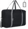 flintronic Ryanair Handgepäck 40x20x25cm, Handgepäck Tasche für Flugzeug, Reisetasche Klein Faltbare mit Schultergurt, Wasserabweisendes Handgepäck für Reisende Damen Herren 20L, mit Gepäckanhänger