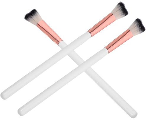 TOVINANNA 3pièces Pinceaux Contour Nez Outils Maquillage Femmes Pinceau Highlighter Portable