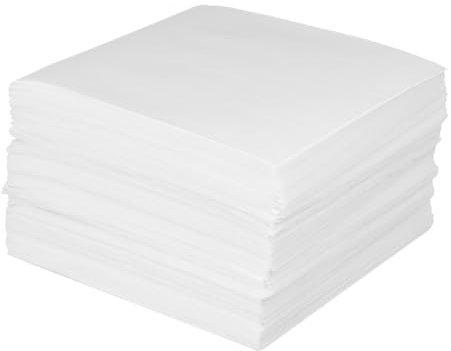 Abaodam 1200 Stück Staubfreies Papier Bildschirmwischer Für Monitore Bildschirmtücher Linsenreinigungstücher Tücher Zum Reinigen Von Fernsehbildschirmen Monitor-reinigungstücher Weiß Vlies