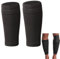 Fußball Schienbeinschonerhalter Socken,Schienbeinschoner Socken,Anti-Rutsch Ärmel Schienbeinschonerhalter Stutzenhalter Fußball Socken für Kinder Erwachsene Anfänger(Schwarz)