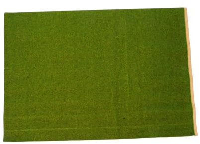 SUPVOX pelouse Artificielle Fausse pelouse extérieure Mousse de Gazon simulée modèle de Tapis d'herbe Fausse Herbe pour l'artisanat Gazon intérieur Plastique Light Green