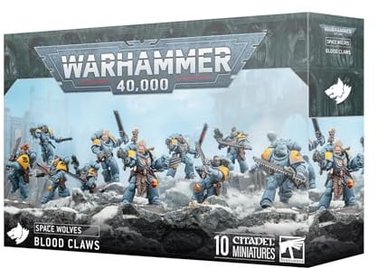 Games Workshop - Warhammer 40.000 - Space Wolves: Blood Claws