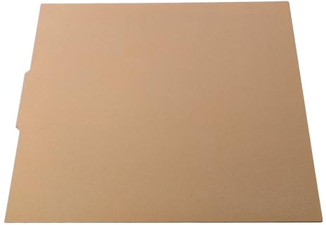 3D Drucker Build Platte, Dual Textured PEI Oberfläche mit Nocurl Design und Magnet Haftung, Heizplatte 500x500mm für PETG Druck, Hobbyisten, Profis, Heimwerkstatt und professionelle Druckstudios | Flexible Plattform, verbesserte Haftung, Kaltprägemöglichkeit, Hitzebeständigkeit
