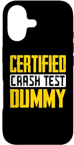 Hülle für iPhone 17 Zertifizierter Crashtest Dummy Humor