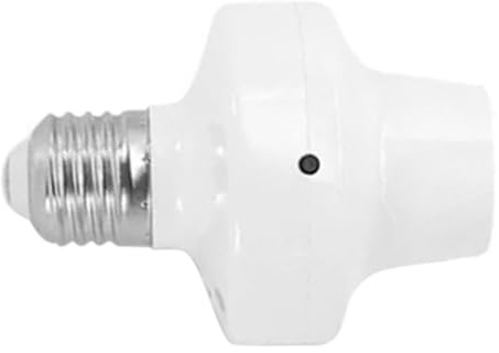 OEBUAFI Intelligente WLAN-Lichtbuchse, E27, kabellose Fernbedienung, Sprachauslöser, Lampenfassung für iOS, Haus, Café, PC V0
