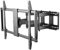 HumanCentric Heavy Duty TV Wall Mount for 75-100 TVs Flat or Curved up to 176lb, Full Motion, 15° Tilt, 45° Swivel, 24 Extension, Max VESA 900x600mm, Hardware Included Install on Wood or Concrete