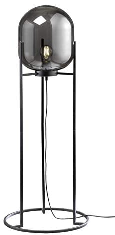 Fischer & Honsel Stehleuchte Regi 1x E27 max. 60,0 Watt, schwarz, 40128, 35,5 x 35,5 x 97 cm (LxBxH)