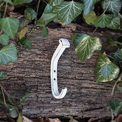 Antikas – Gancio rustico in stile vintage, vecchio ferro battuto chiodi – Gancio appendiabiti