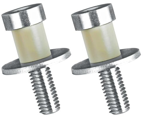 UNIGT Door Lock Striker 38420 Compatible with Door Latch Bolts for 1971-1991 GMC Truck Door Bolt Pin Replace OEM 9601750 - Sold in Pairs