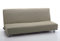 MAXIFUNDAS Schlafsofa Clic Clac 3-Sitzer Strada Lino, Leinfarben