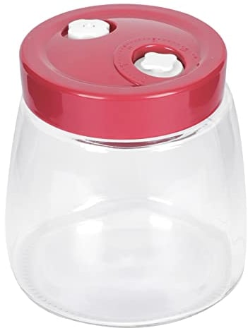 Cabilock Einmachglas Vorratsglas Glasdose Glas mit Deckel 1000ml Fermentierglas Honigglas Dessertglas Vorspeisenglas Einkochglas für Kombucha Kimchi Kefir Marmelade Gerichte Fermentation