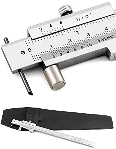 QWORK® Messschieber , 0–20 cm , Edelstahl Markierungswerkzeuge