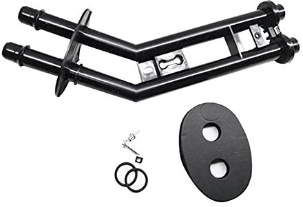 HUIBEN Xwang Store 6448N9 Compatibile con Peugeot 307 Compatibile con Citroen C4 Riscaldamento Serbatoio for Acqua Collegamento Radiatore (Color : 1Black)