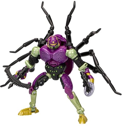 Transformers Legacy Evolution Deluxe-Klasse Predacon Tarantulas, 14 cm große Action-Figur