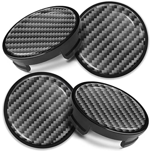 Biomar Labs 4 x 54 mm Nabendeckel Kompatibel mit Ford Felgendeckel Radnabenabdeckung Nabenkappen Felgenkappen Radkappen Alufelgen CF 53