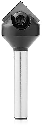 Genmitsu VG01 Frässtift, 6,35 mm Schaft, 90 Grad, V-Nut, Hartmetalleinsätze, CNC-Fräsmaschine, Fräser für Holzbearbeitung, Schnitzen