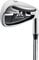 MAZEL WM-X3 Golf Single Iron Club 1,2,3, 4,5,6,7,8,9, P, S,Premium Stainless Steel Shaft, CNC Milled Face for More Spin (Silver, Single 5 Iron)