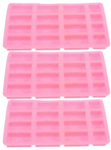 Tofficu 3-Teilige Silikonform FüR Mini-Ziegelsteine, DIY Sandtisch Modellbau, Ziegelstein-Form FüR PräZise Und Effiziente Herstellung Von Miniatur-Bausteinen