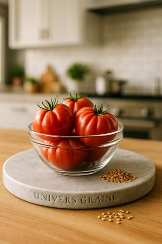 Lot de 200 Graines Semences de Tomate - Coeur de boeuf - Rouge - 03