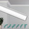 HEXIMO Corniches de Plafond Modernes en Polystyrène XPS Blanc, 2 Mètres Moulures en Polystyrène Moulures Décoratives Angles (Coins prédécoupés ZG27)