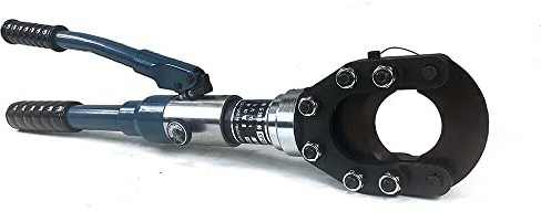 Resszange V-Kontur, 70KN Hydraulische Rohrpresszange Crimpzange, Hydraulik Presszange 50 mm Schnittdurchmesser, Pressbacken Hochwertigem Gusseisen Rost- und Korrosionsbeständig