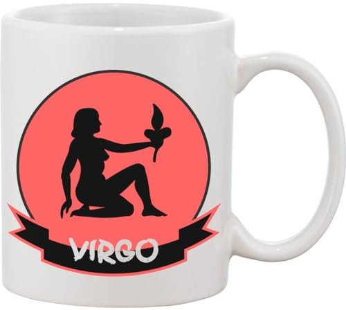 Functon+ Tazza in ceramica con segno zodiacale Vergine