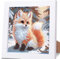 Luckyarina Diamond Painting Mit Rahmen Verträumt - Leinwand Tiere Diamant Painting Kinder Geschenk Mädchen Bastelset Ab 11 Jahre Mit Geschenkbox 15x15cm